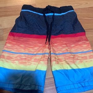 Boys swim shorts size 5/6 good condition